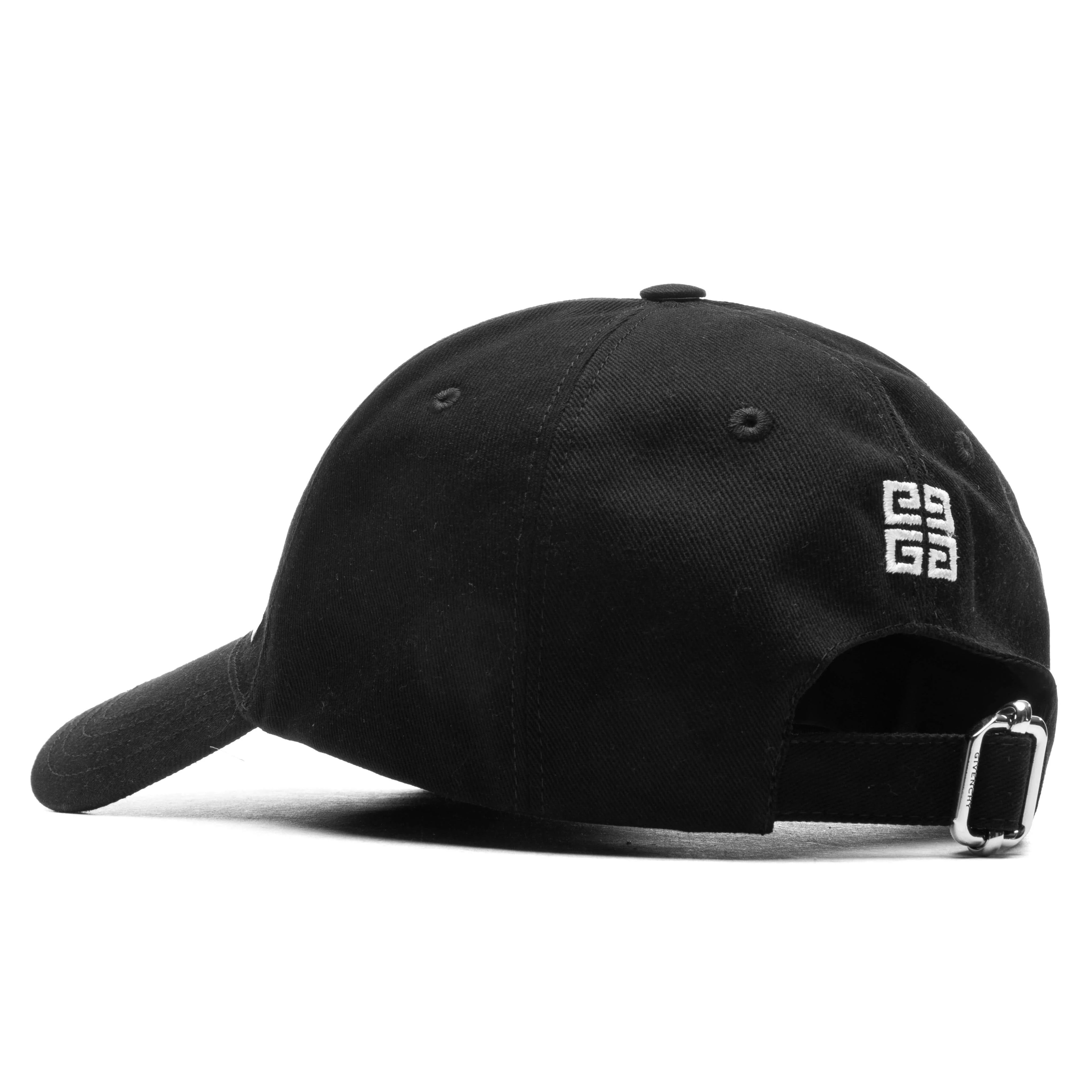College Embroidered Cap Black