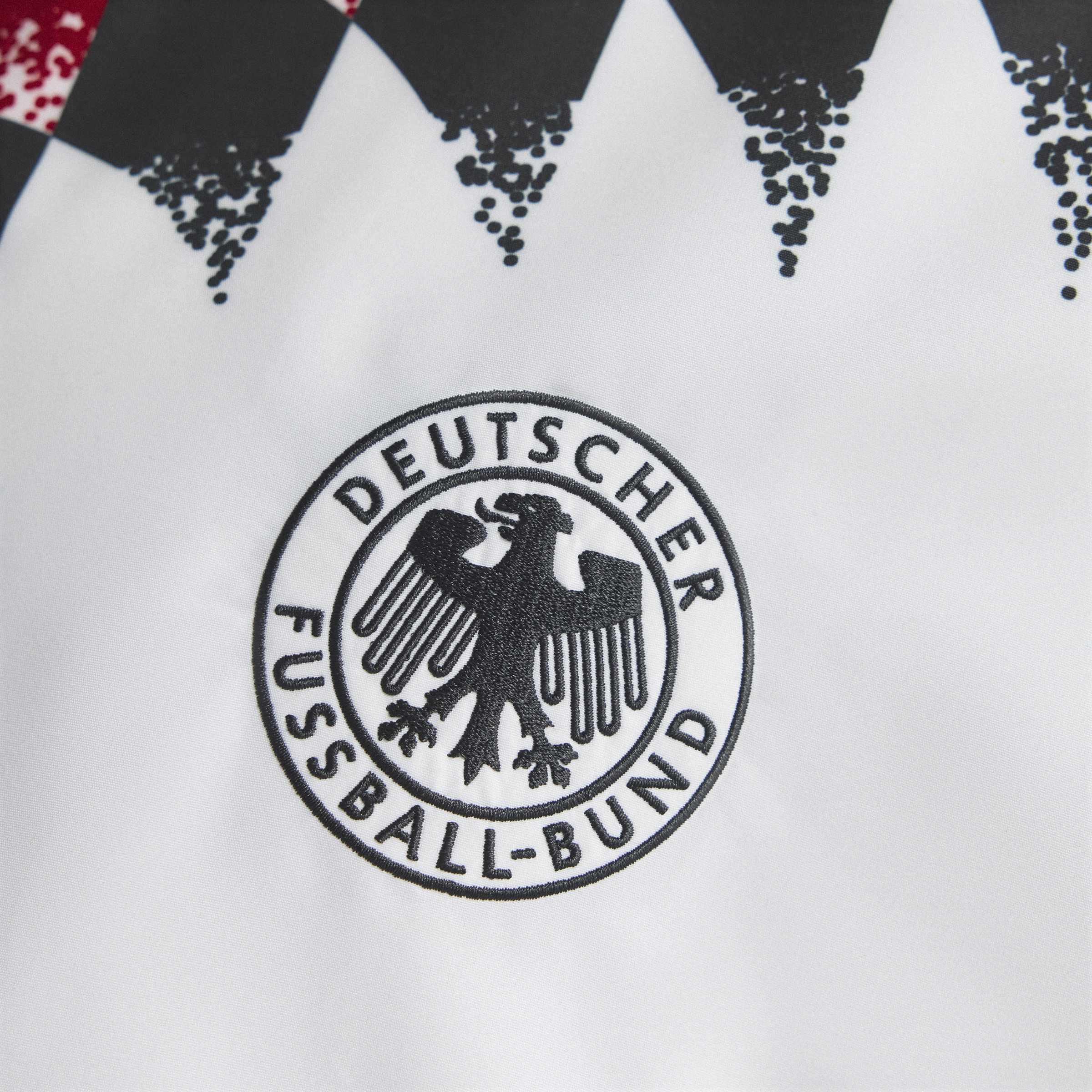 adidas Germany 1994 Mens Soccer Track Top White Black Red