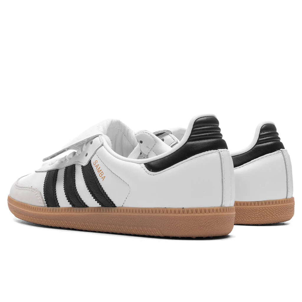 Womens Samba LT Cloud White Core Black Gold Metallic