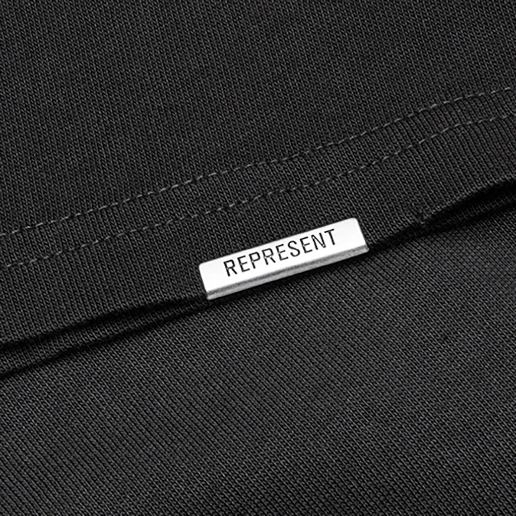 Legacy Crest T Shirt Stained Black