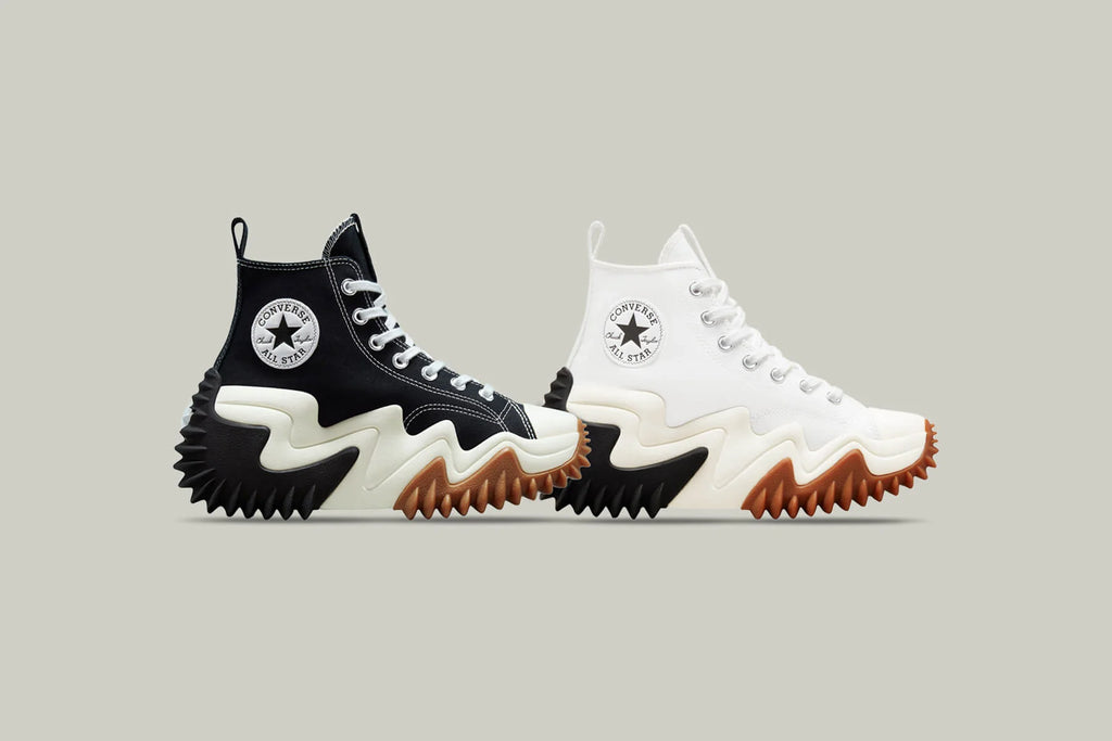 Run Star Motion White Black