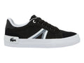 Tenis Lacoste Negro y Blanco para Niño