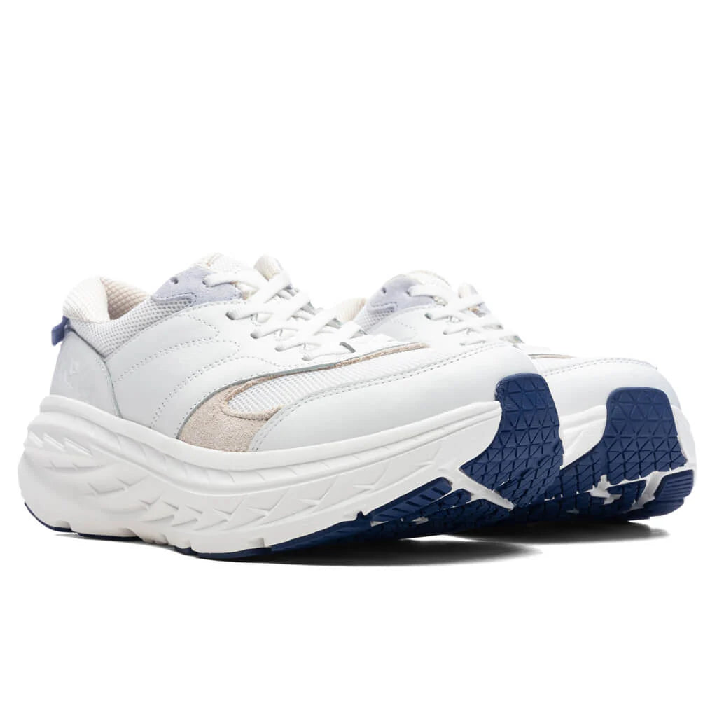 Bondi L White Bellwether Blue