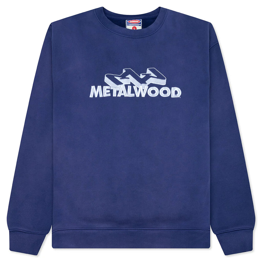 Mountaineer Crewneck Sweatshirt Navy