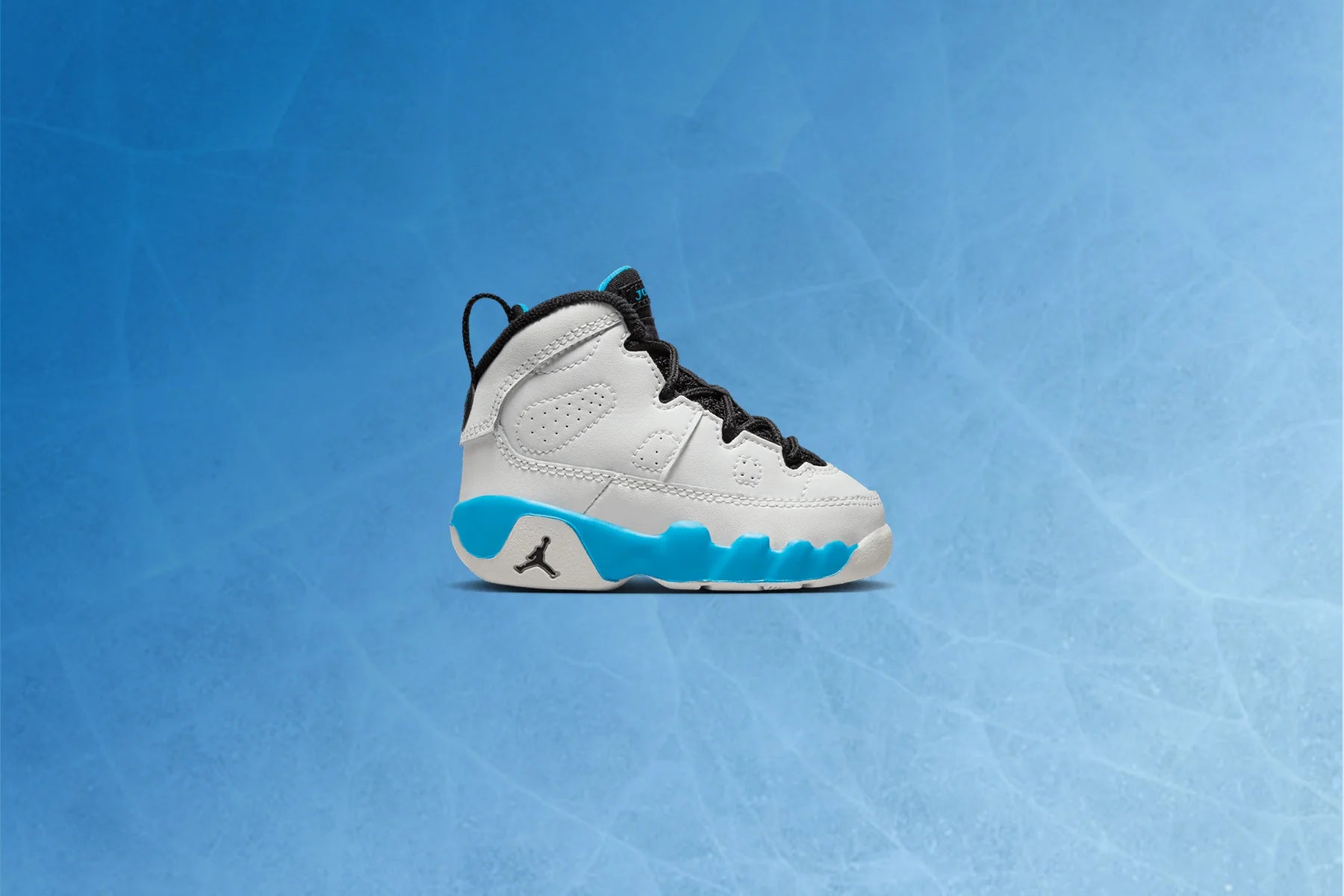 Air Jordan 9 Retro Powder Blue PS Summit White Black Dark Powder Blue