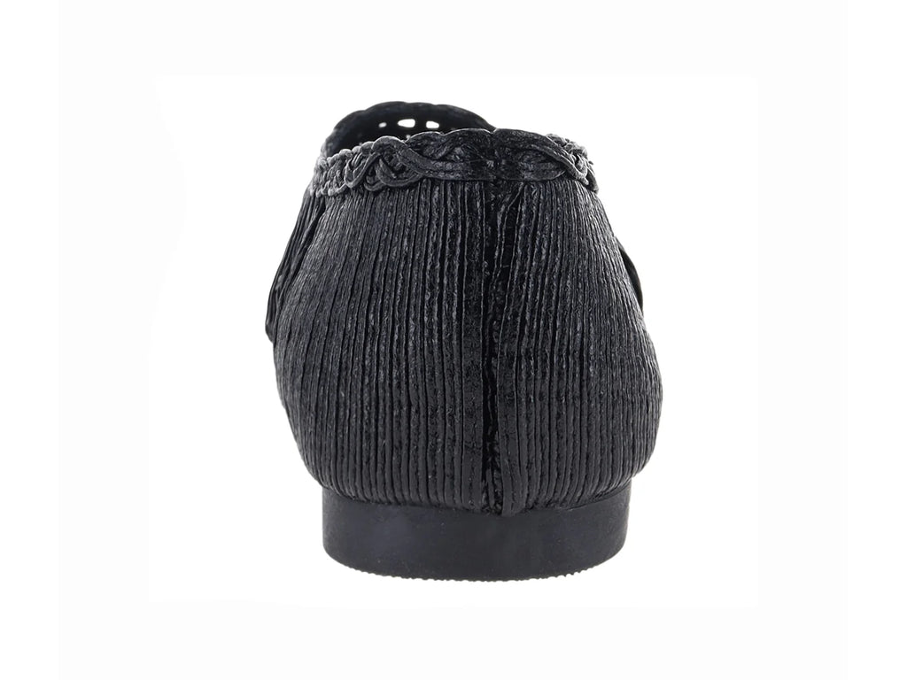 Zapatos Planos Roze Negro para Mujer