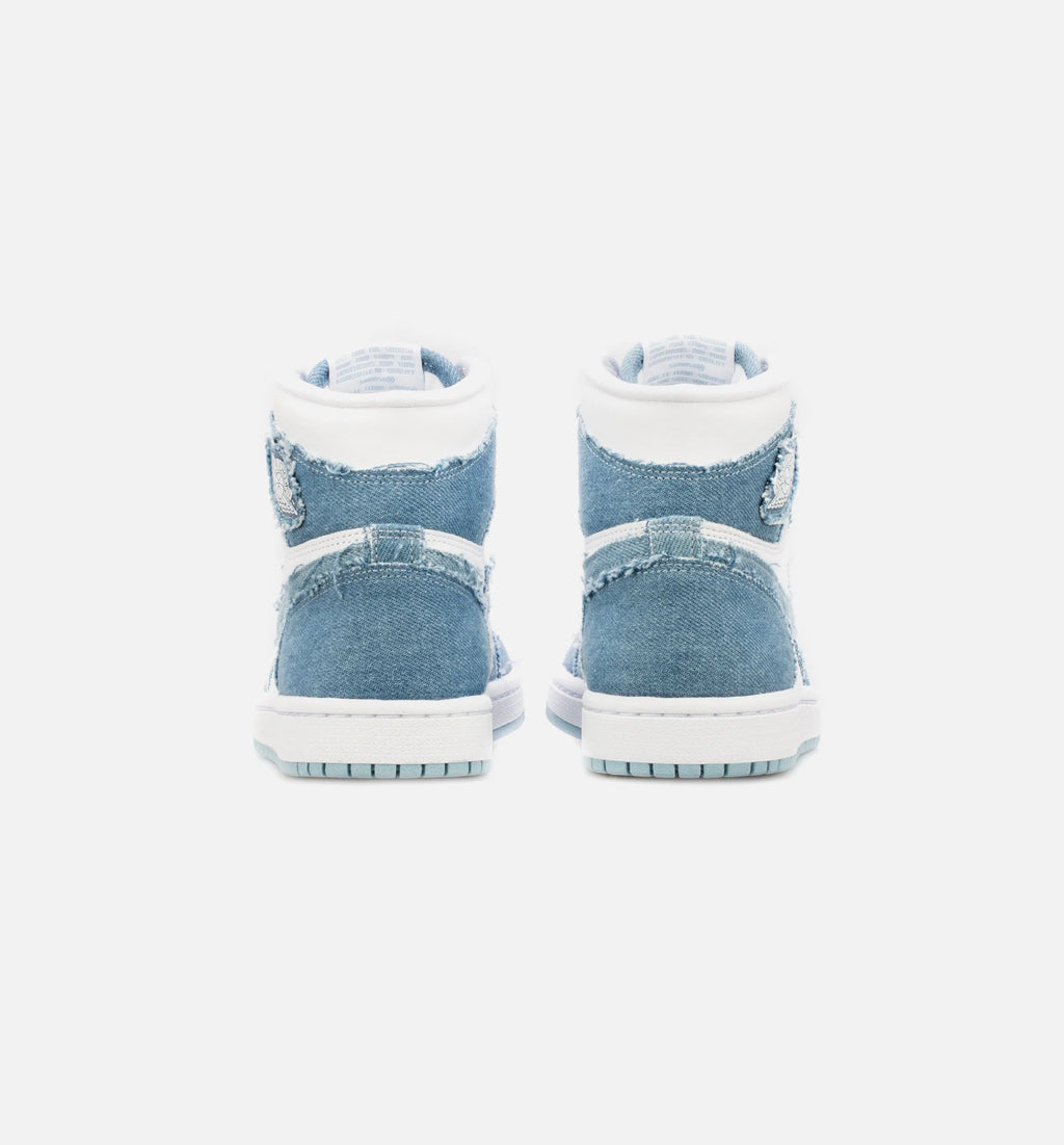 Air Jordan 1 High OG Denim Womens Lifestyle Shoe Blue