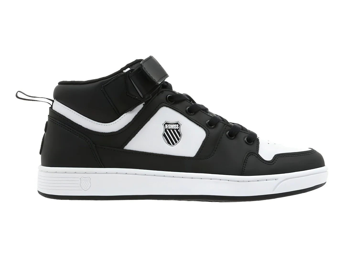 Tenis K Swiss Urban Court Blanco y Negro para Hombre