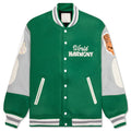 Saint Michael x Shermer Academy Pigeon Varsity Jacket Green