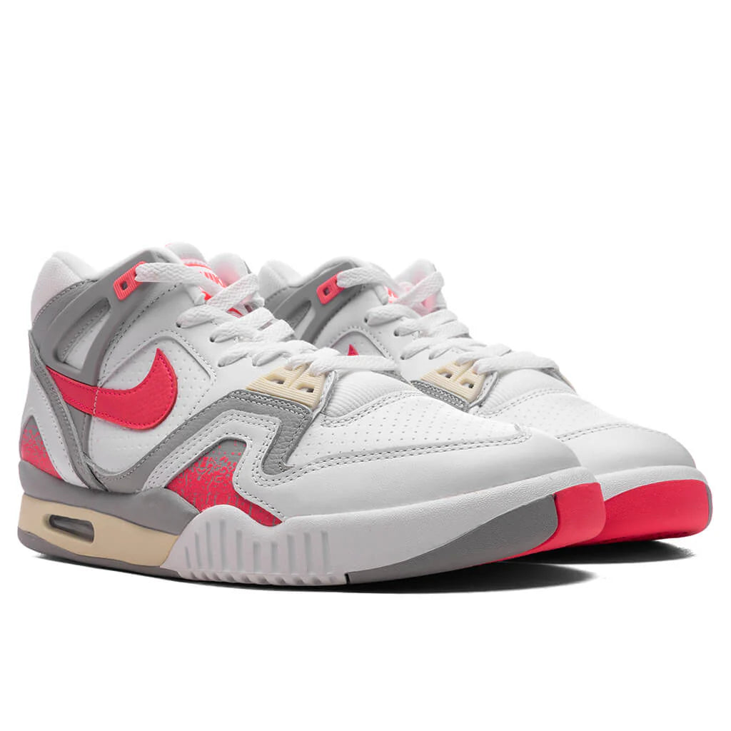 Air Tech Challenge 2 White Racer Pink Light Smoke Grey