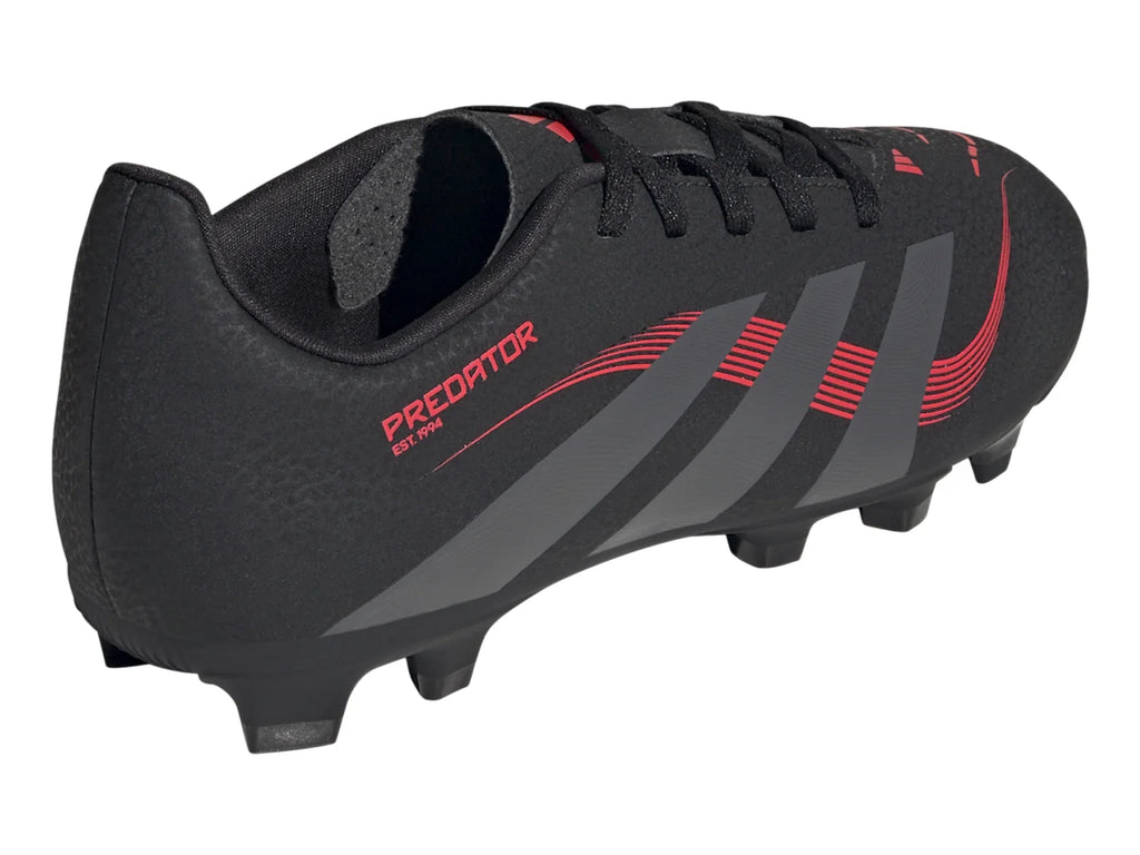 Tenis Adidas Predator Club Firm Negros para Niño