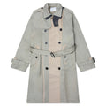 Cotton Gabardine Coat Khaki Beige