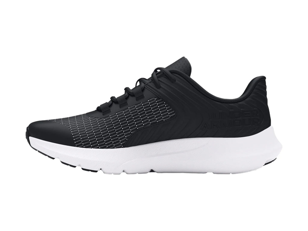 Tenis Under Armour UA Outhustle Negro y Blanco para Niño