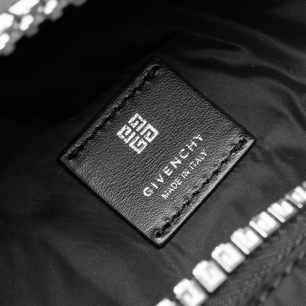 G Zip Bumbag Black