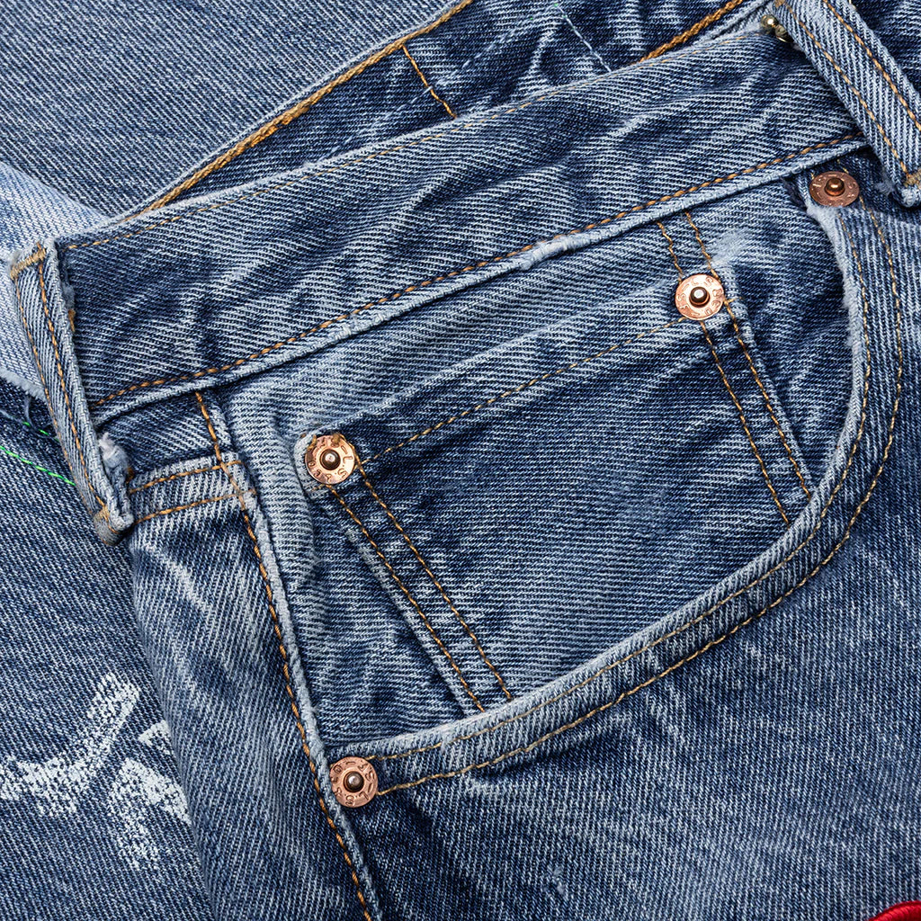 Gentlemens Denim Pants Indigo