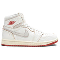 Womens Air Jordan 1 High OG Rare Air Sail Cinnabar Light Bone