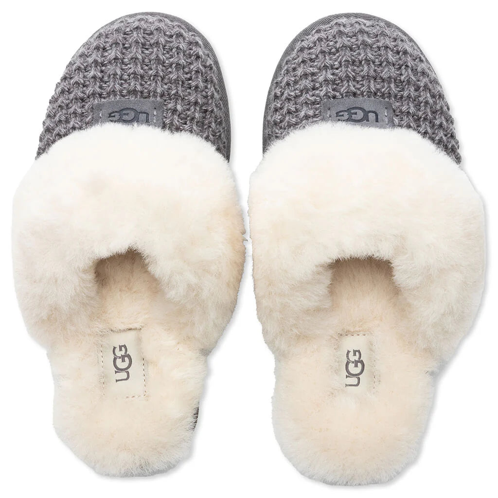 Womens Cozy Slipper Charcoal