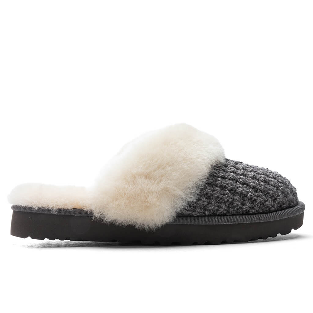 Womens Cozy Slipper Charcoal