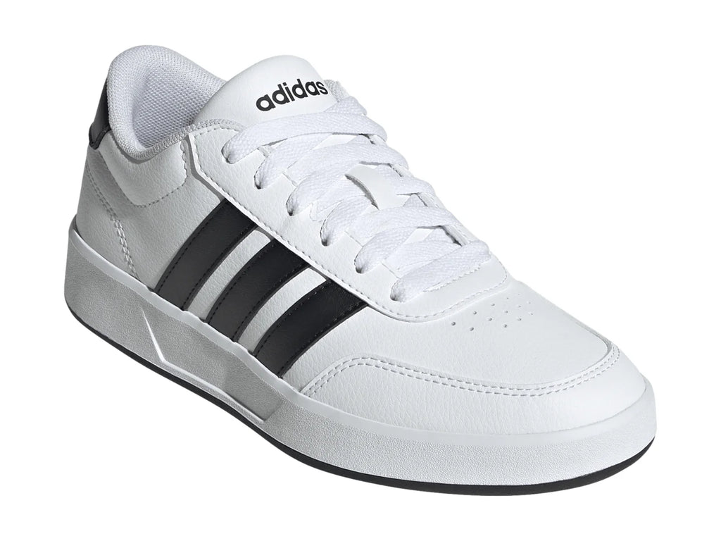 Tenis Adidas Breaknet 30 Blanco y Negro para Niño