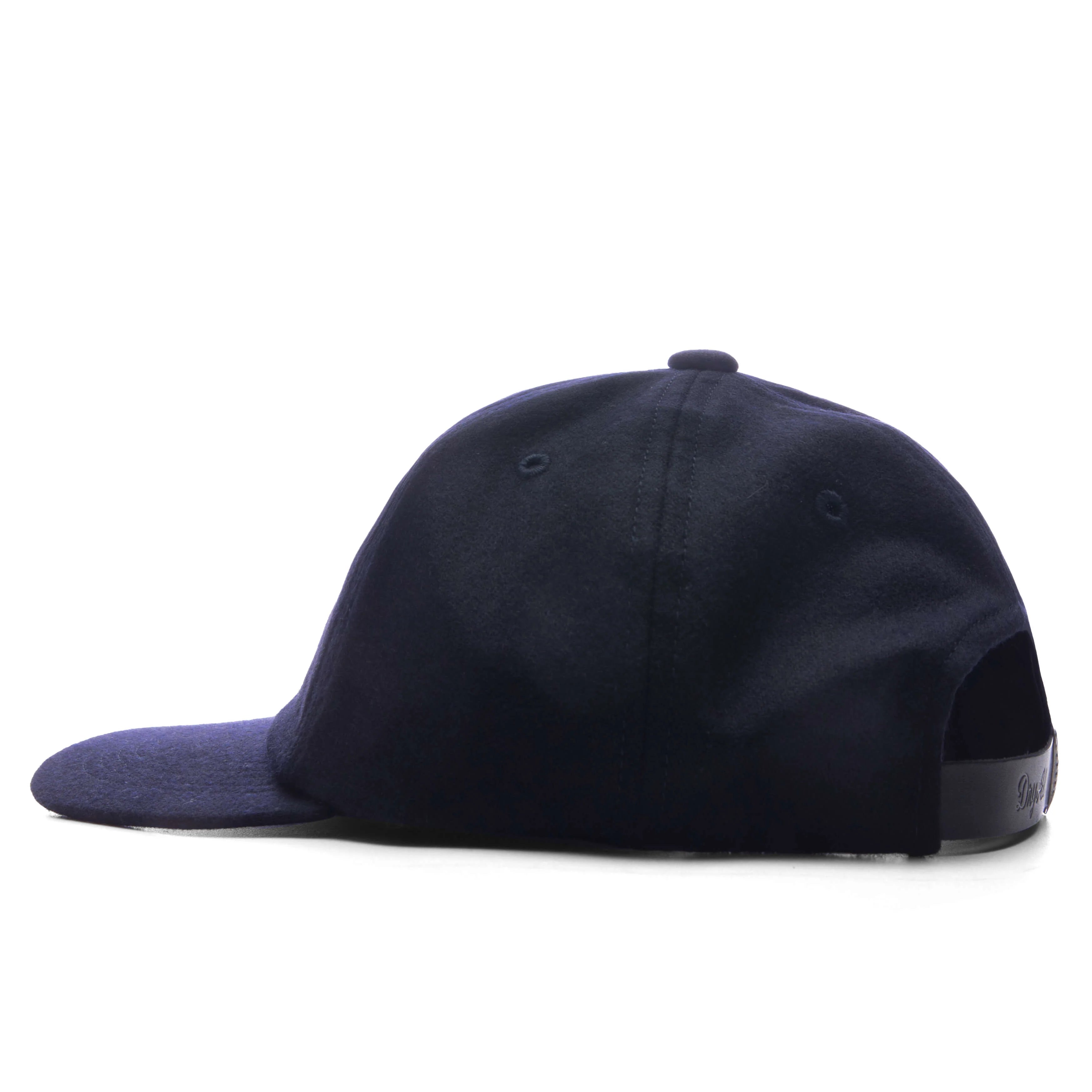 6 Panel Wool Cap Navy