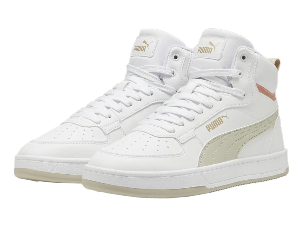 Tenis PUMA Caven 20 Mid Blanco y Beige para Hombre