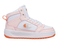 Tenis Champion Drome Hi Blanco y Rosa para Mujer