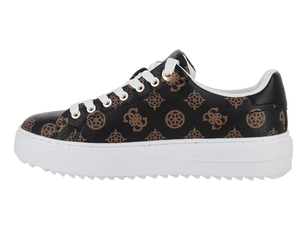 Tenis GUESS Marrón y Negro para Mujer