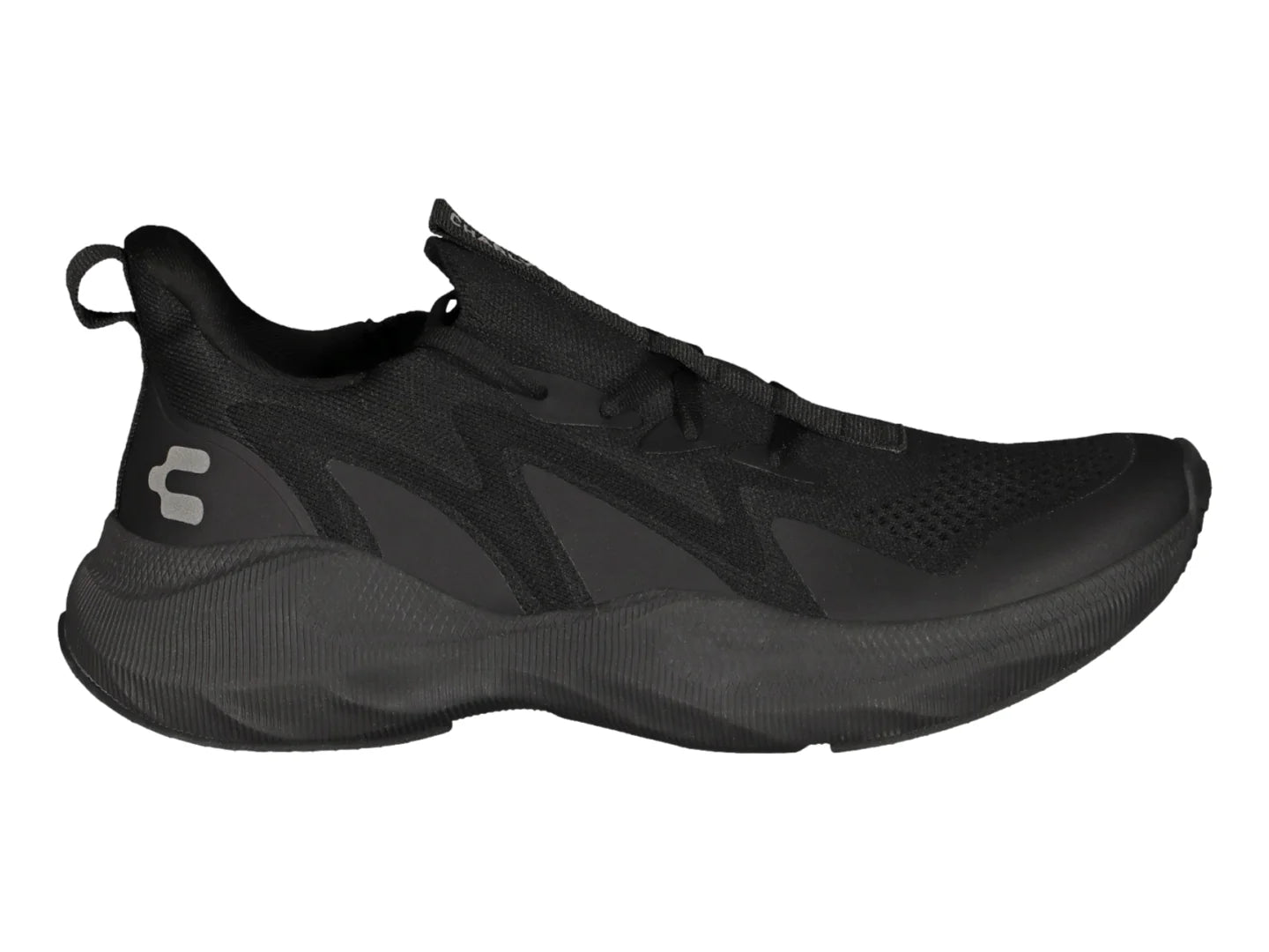 Tenis Charly Negro y Plata para Hombre