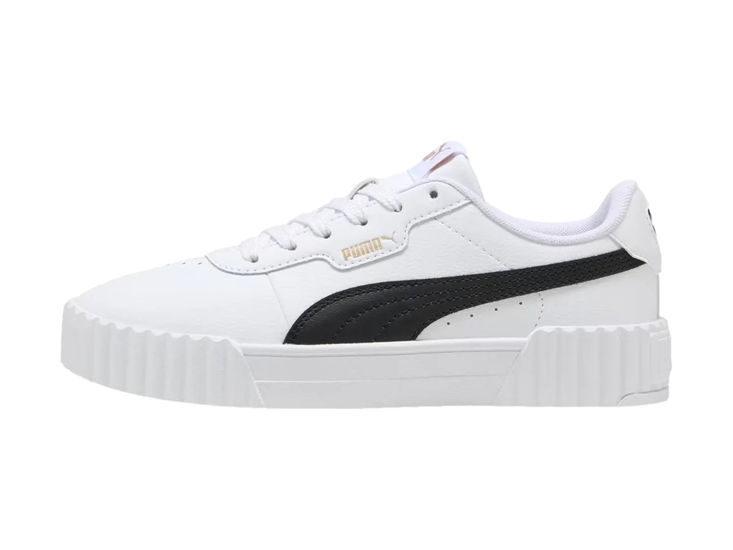 Tenis PUMA Carina 30 Blanco y Negro para Mujer