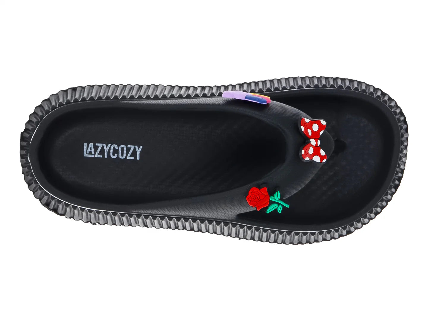 Sandalias LAZYCOZY Negro para Mujer
