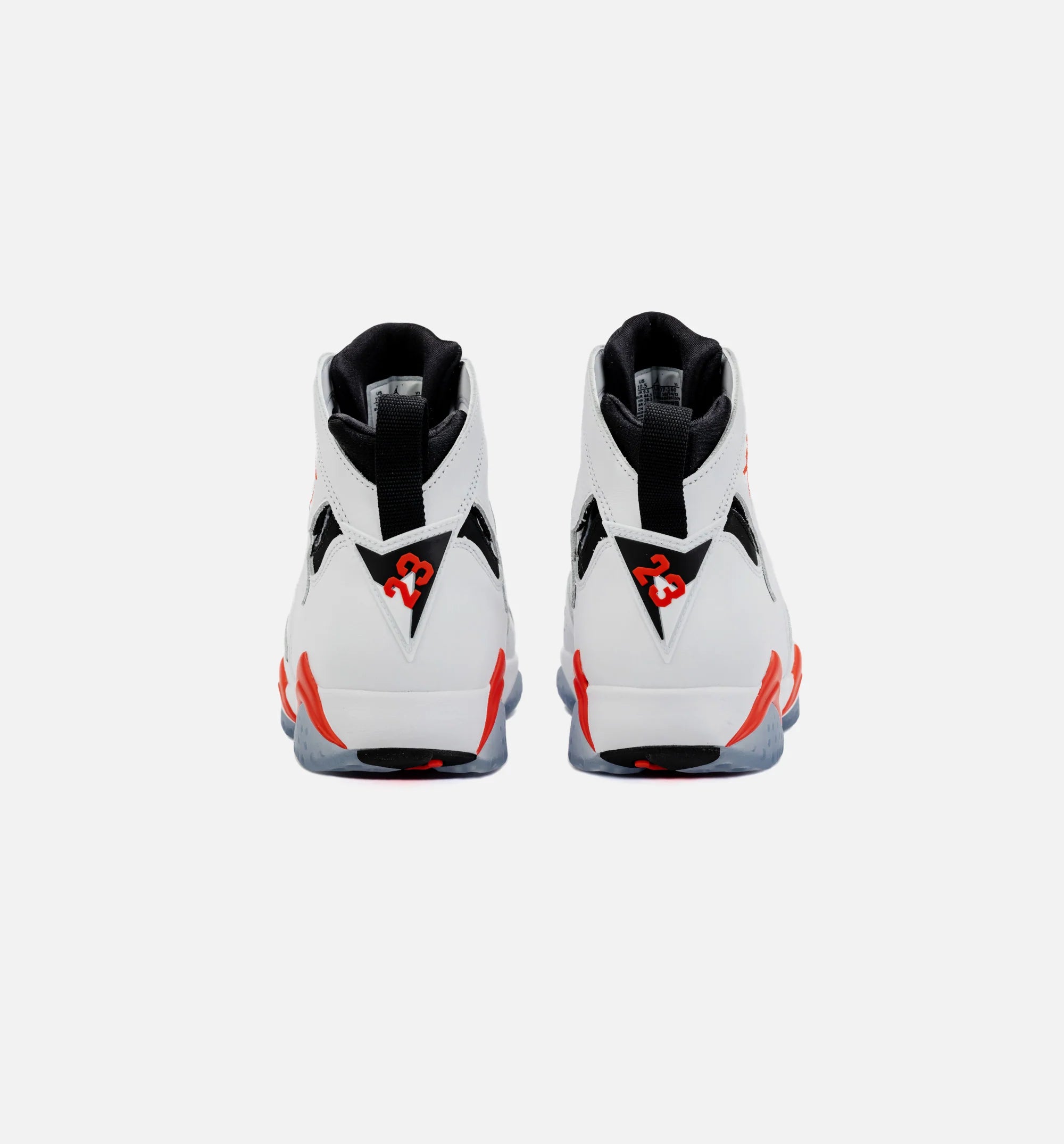Air Jordan 7 Retro White Infrared Mens Lifestyle Shoe White Crimson