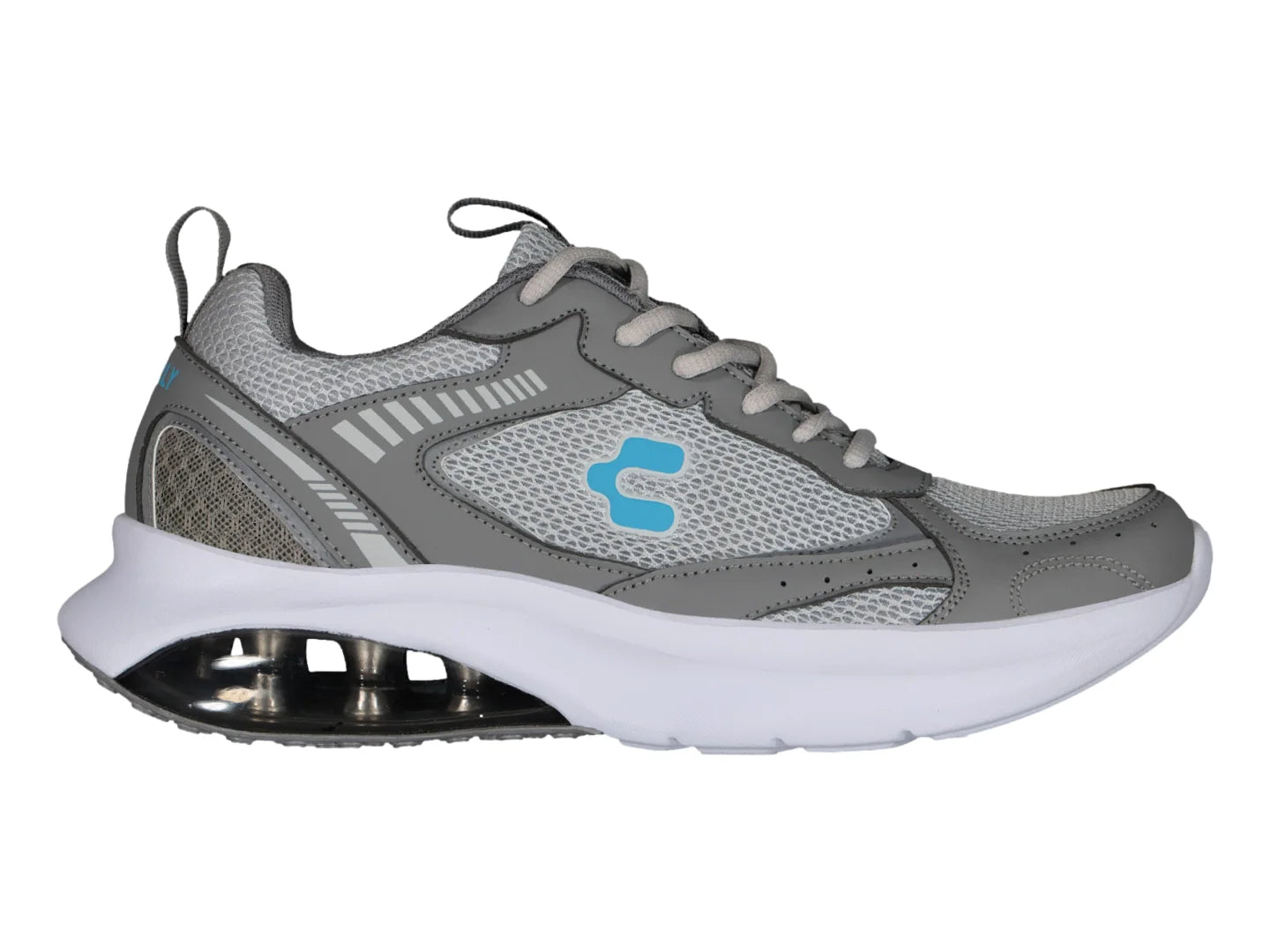 Tenis Charly Gris y Blanco para Hombre