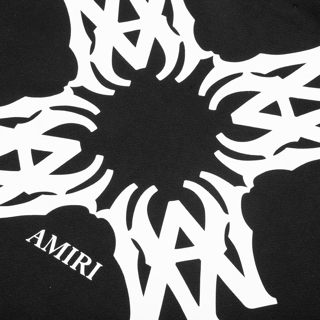 MA Quad Zip Up Hoodie Black