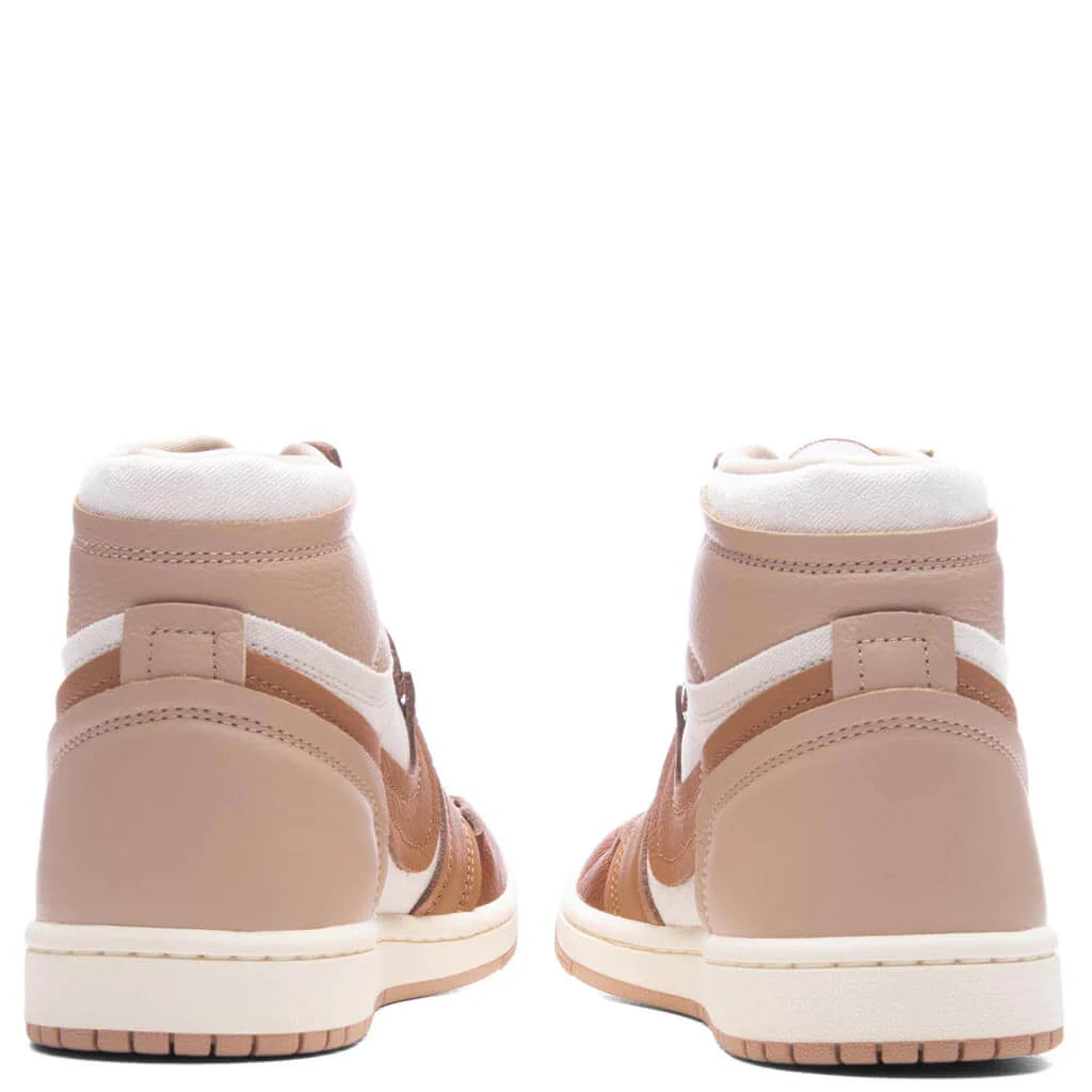 Womens Air Jordan 1 High MM Legend Medium Brown Legend Dark Brown