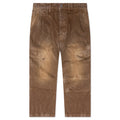 Denim Oversized Cargos Brown Wash