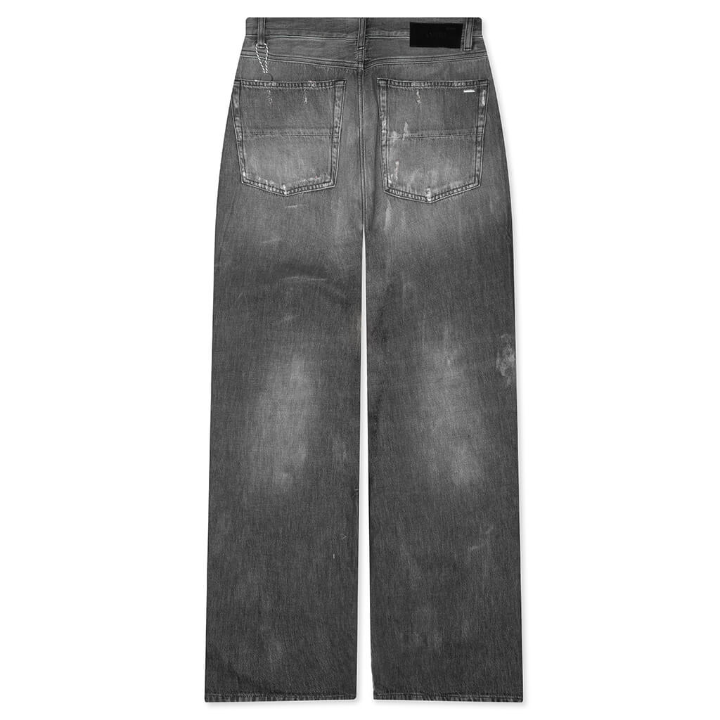 Carpenter Repaired Baggy Jean Crafted Black