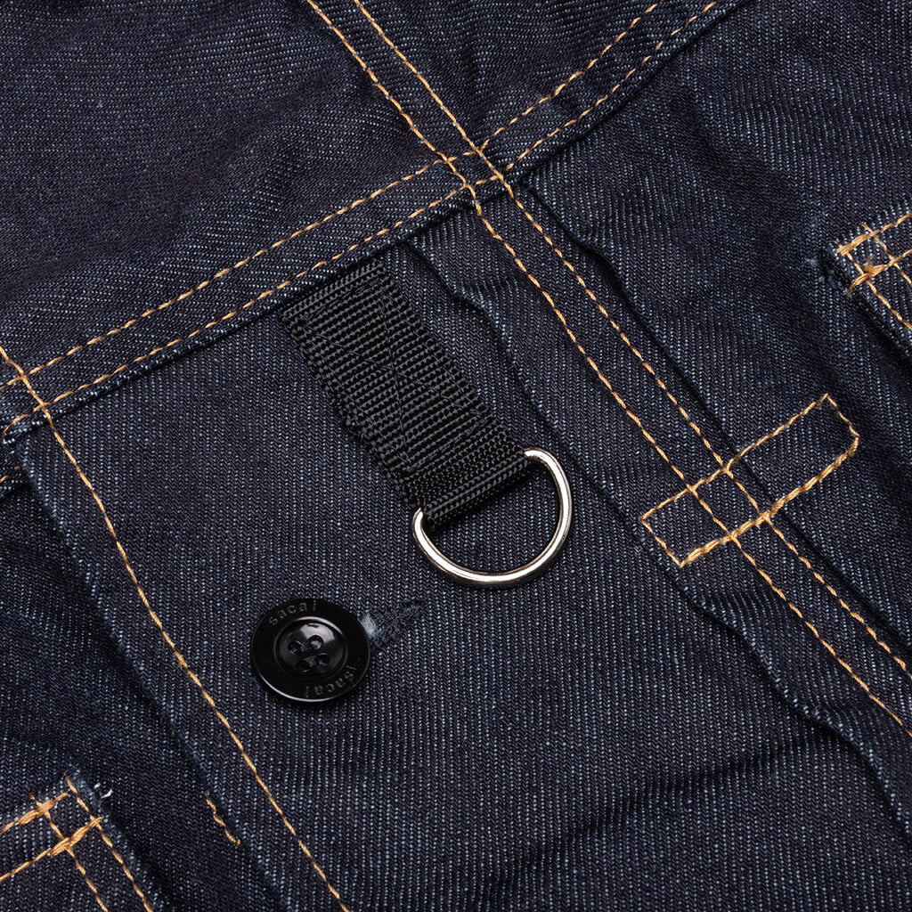 Denim Blouson Indigo