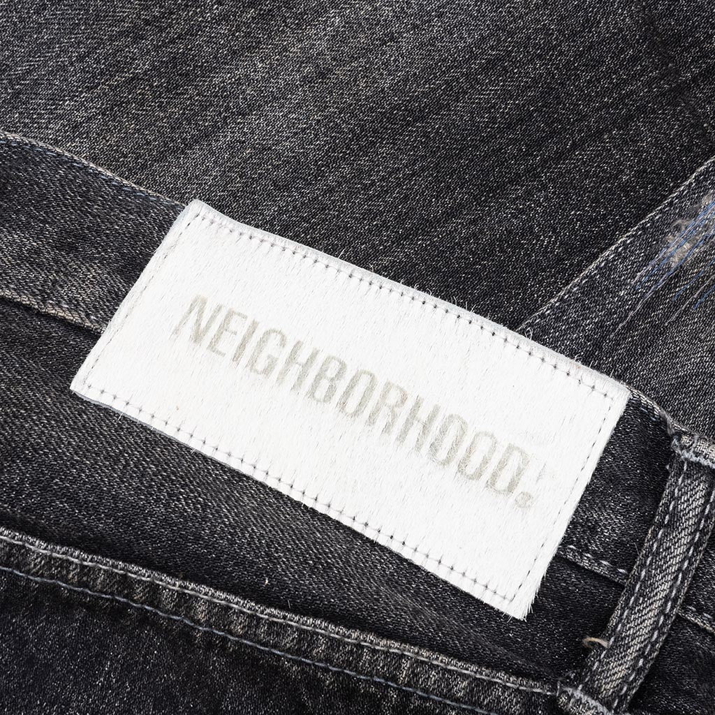 Savage Denim DP Mid Pants Black
