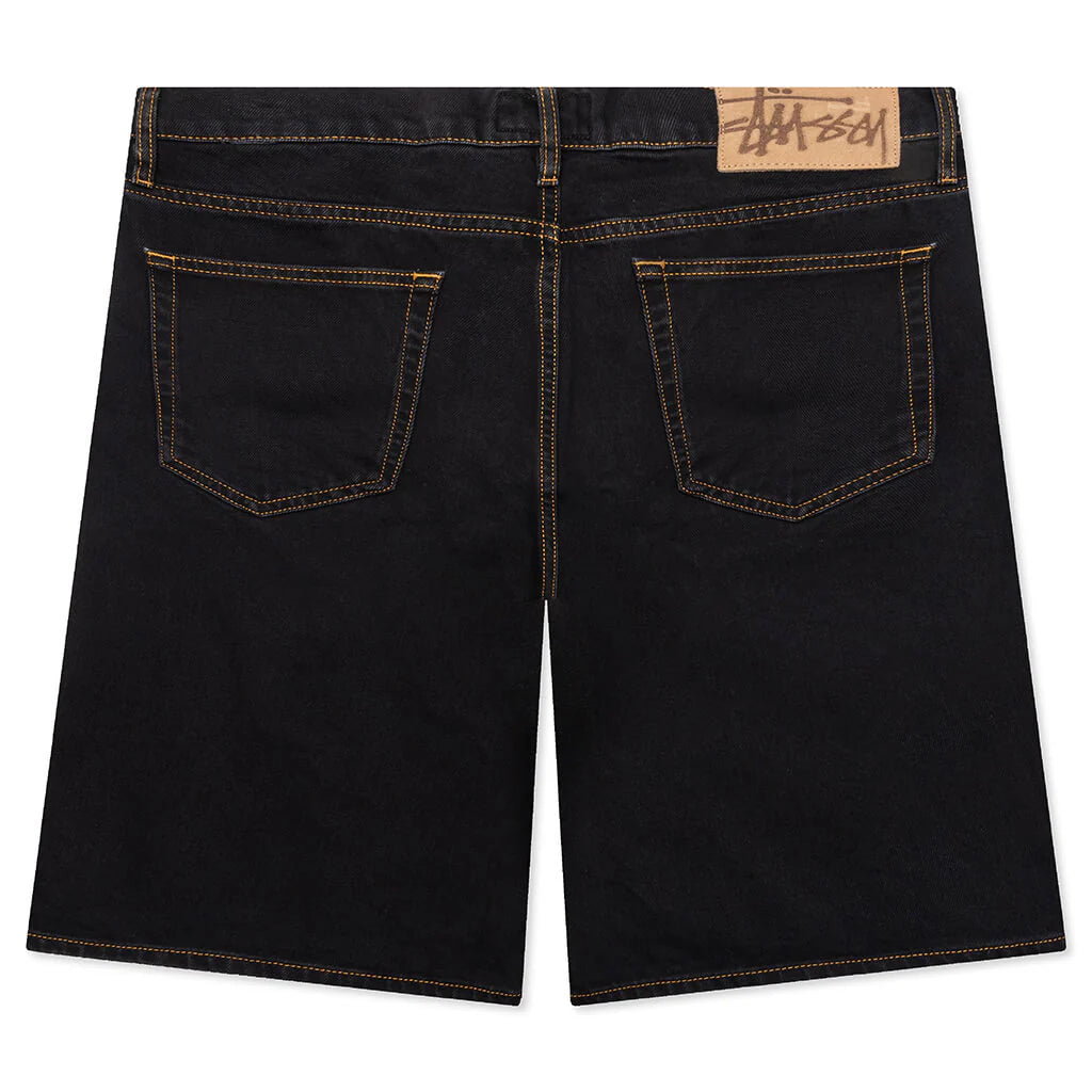 Big Ol Shorts Denim Washed Black