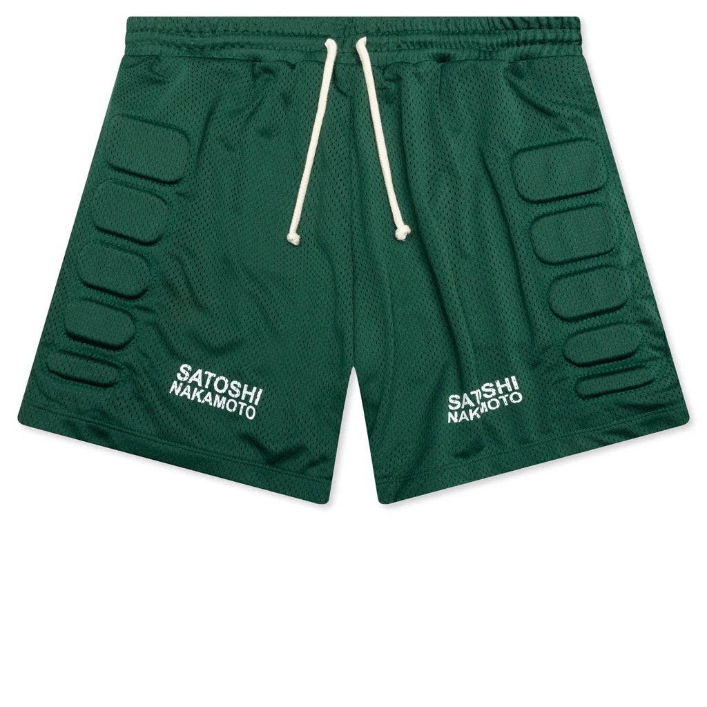 Mesh Moto Short Green