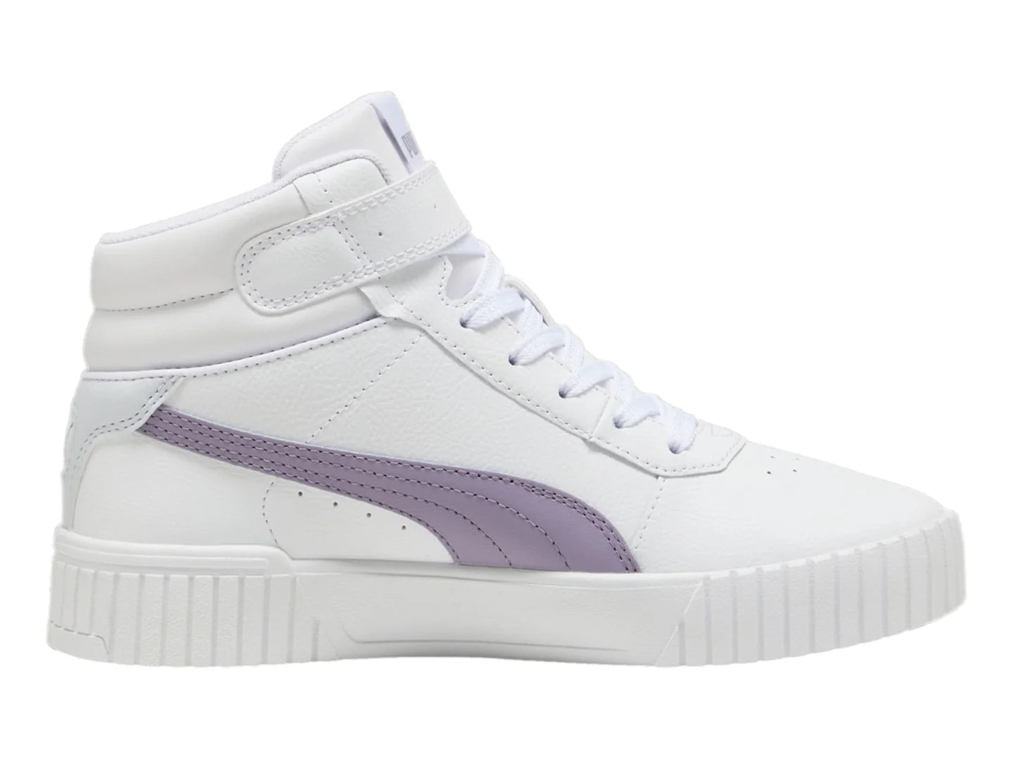Tenis PUMA Carina 20 Mid Blanco y Morado para Mujer