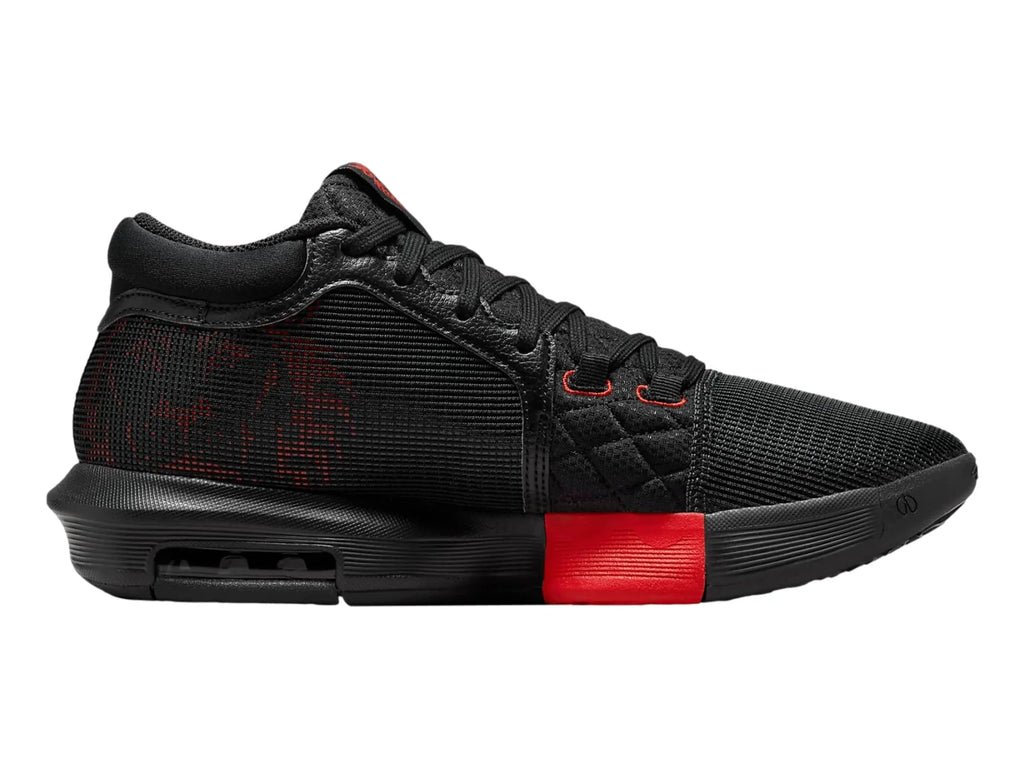 Tenis Nike LeBron Witness VIII Negro y Rojo para Hombre