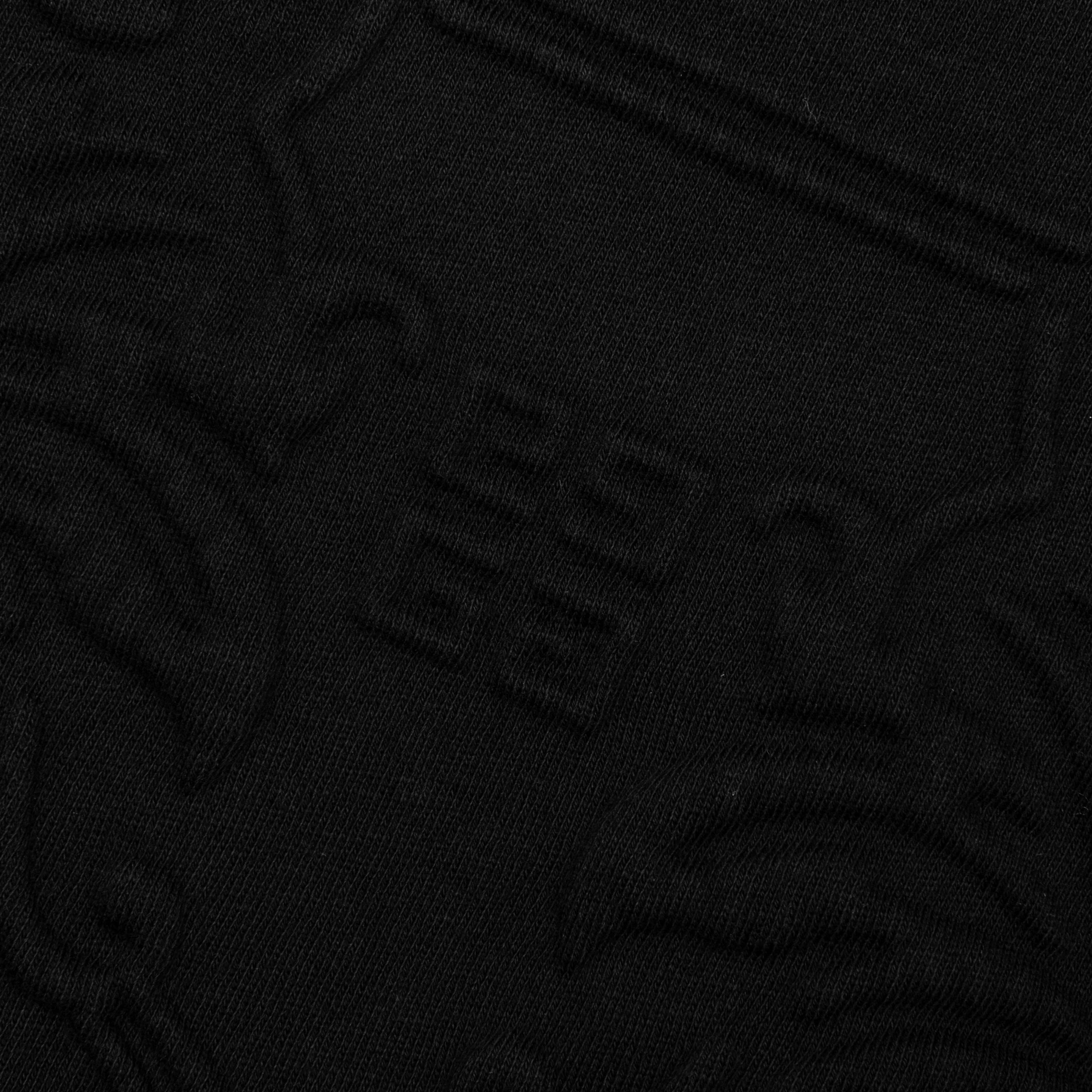 Baroque Embossing Hoodie Black