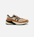990v6 Made in USA Mens Lifestyle Shoe Sepia Orange