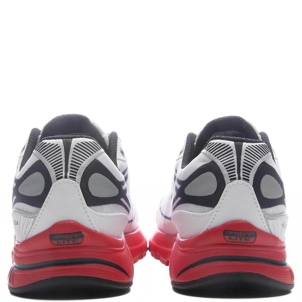 Kinvara 1 White Black Red