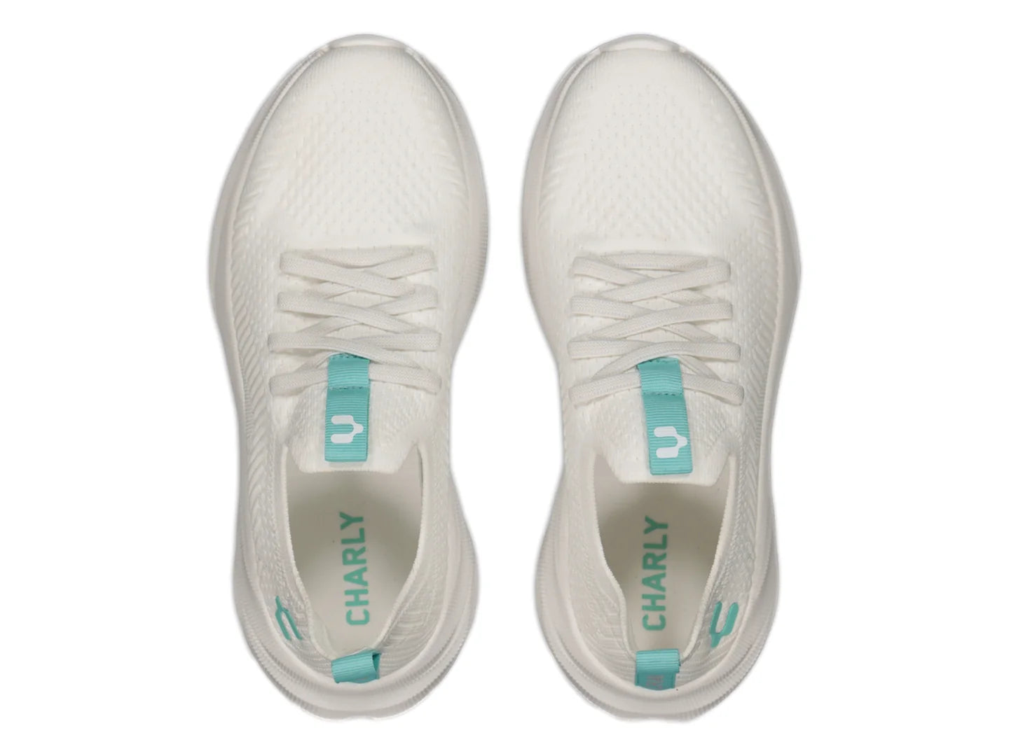 Tenis Charly Light Sport Blanco y Aqua para Mujer