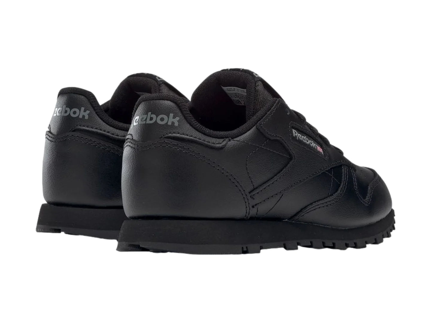 Tenis Reebok Classic Leather Negro para Niño