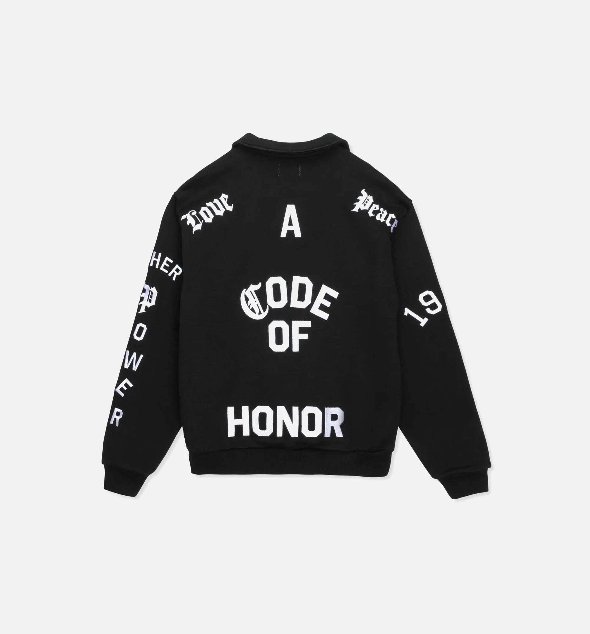 Mascot Henley Mens Sweater Black