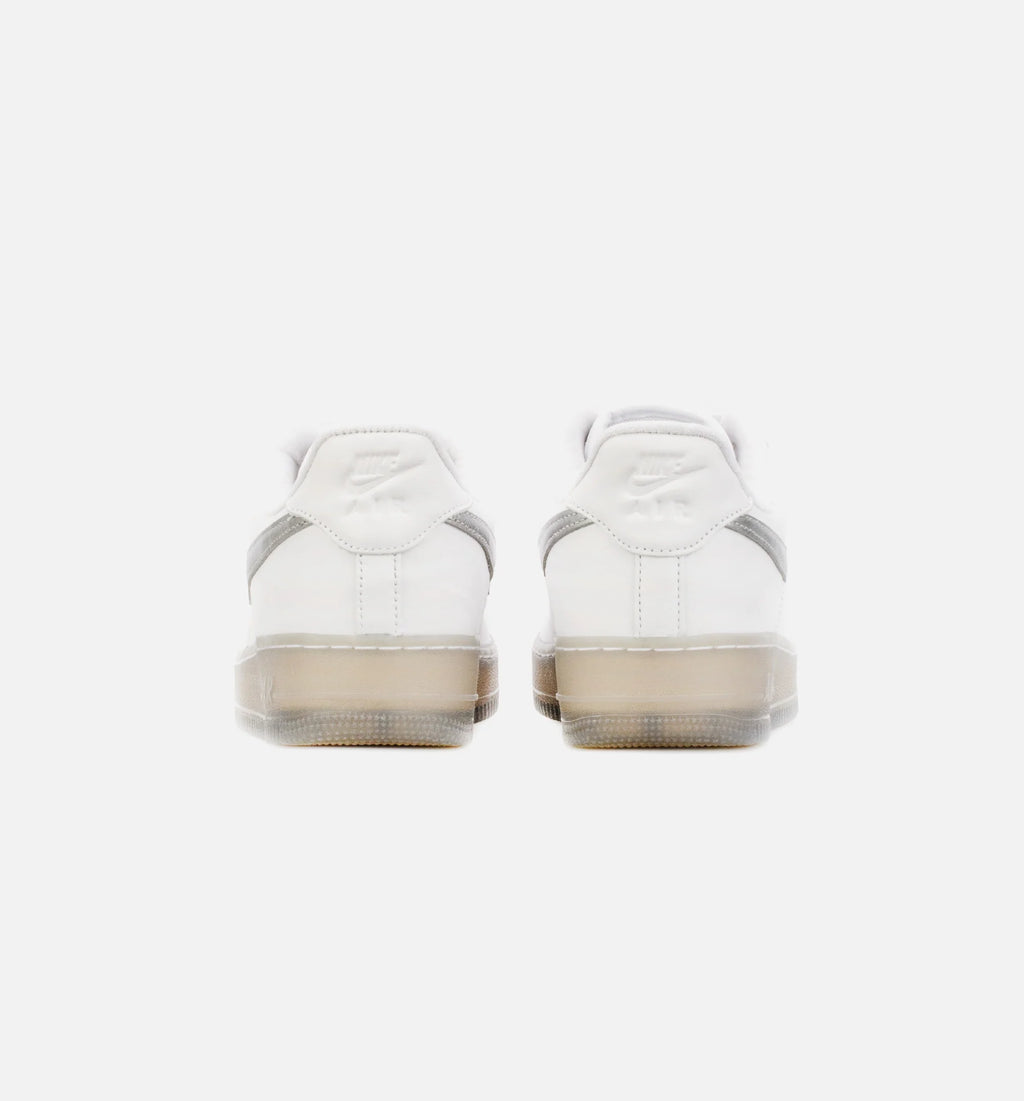 Air Force 1 Low PRM White Metallic Mens Lifestyle Shoe White Grey
