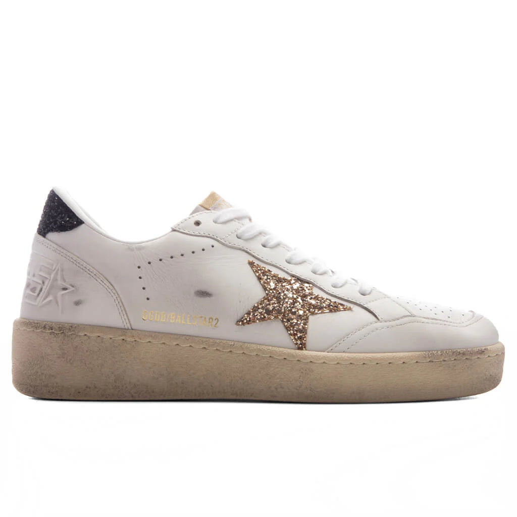 Womens Ball Star 2 White Gold Black